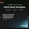 Pitch Deck Quantum Computing - NeuroZ