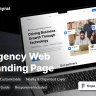 Zephyral - Agency Web Landing Page Website Template