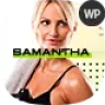 Samantha - Personal Trainer & Fitness WordPress Theme