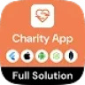 CaringHandsApp: Charity Full App in Flutter with Node,js Backend | SupportStream App