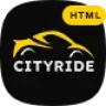 Cityride - Online Taxi Service HTML Template