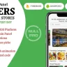"Grocers" Multivendor Grocery Stores with Flutter + Owner + Driver + Website + flutter 2.x