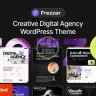 Frezzar - 创意数字 agency WordPress 主题