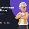 3D Character Library